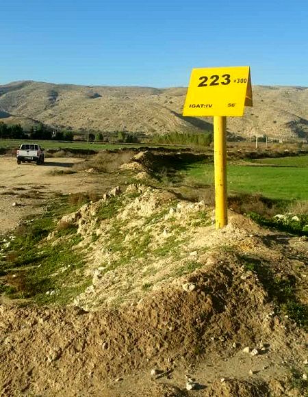 کشاورزان، حریم لوله گاز را رعایت کنند