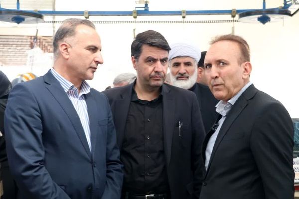 بازدید معاون وزارت جهاد کشاورزی از مجتمع سورت و بستهبندی گوجهفرنگی در تاکستان