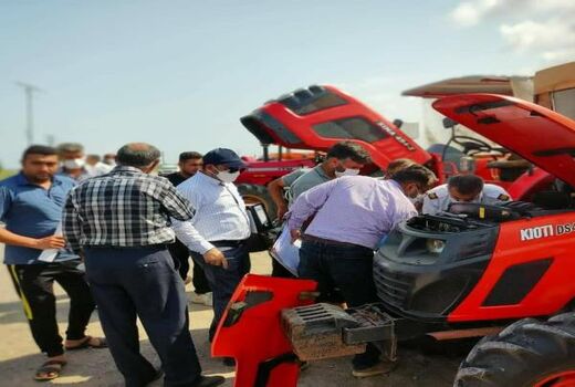 60 دستگاه تراکتور در فریدونکنار پلاک گذاری شد
