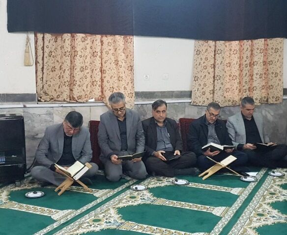 برگزاری مراسم عزاداری به مناسبت شهادت سپهبد حاج قاسم سلیمانی
