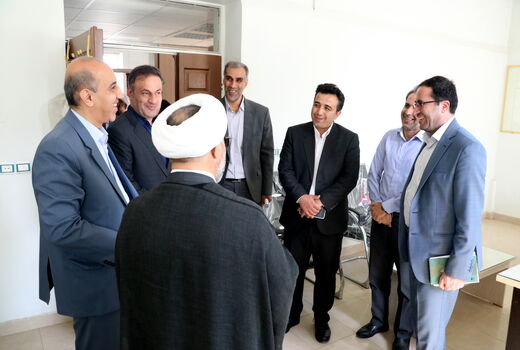 بازدید رییس سازمان جهاد کشاورزی استان قزوین از اداره کل و نظام دامپزشکی