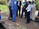 افتتاح فاز هشتم کانال چاری باغین شهرستان کرمان در سومین روز از هفته جهاد کشاورزی