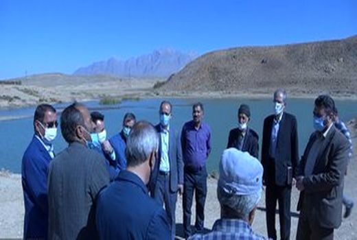 تامین آب شهرک گلخانه‌ای فریدن