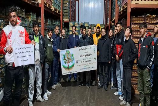 بازدید میدانی هنرجویان از گلخانه، مزرعه ماهی و سردخانه کندوان در شهرستان میانه