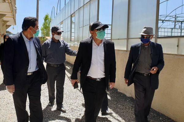 بازدید از طرح‌های در حال ساخت در حوزه‌های مختلف کشاورزی شهرستان بروجرد