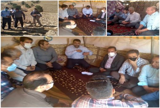 دیدار و بازدید از عشایر شهرستان ایوان صورت گرفت