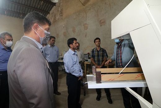 بازدید  رئیس سازمان جهاد کشاورزی استان کرمان از مرکز تحقیقات و آموزش کشاورزی و منابع طبیعی استان کرمان