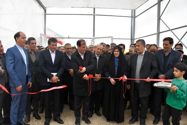 افتتاح گلخانه ۴ هکتاری «محور راه ستاره مهر» در شهرک کشاورزی ملکان