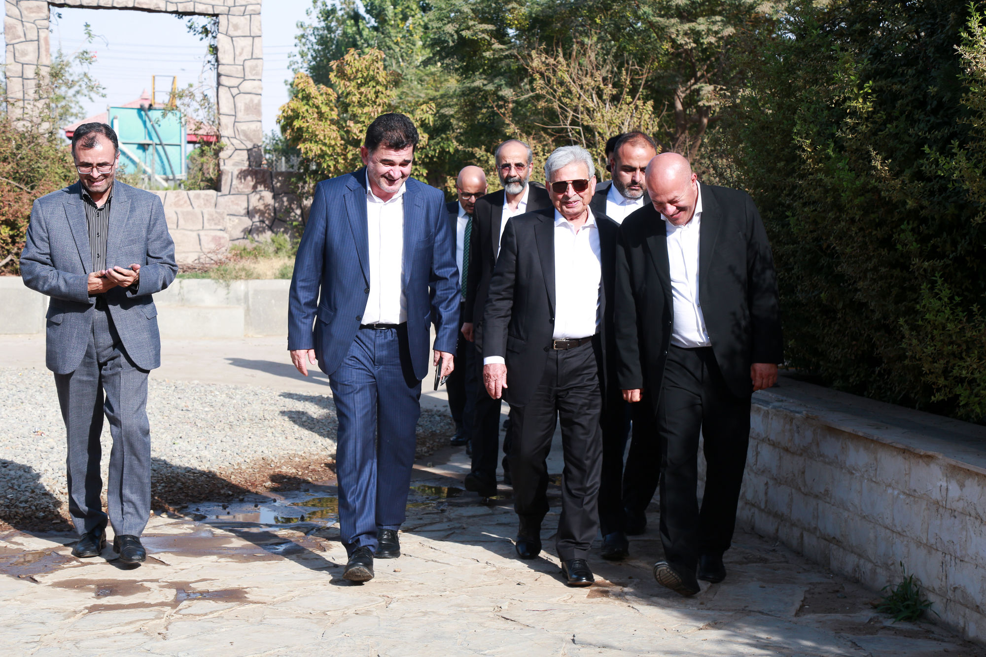  بازدید وزیر امنیت غذایی پاکستان از شرکت شمه شیر 