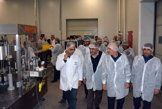 از طرح توسعه واحد فرآورده های غذایی مانی در شهرستان بناب بهره برداری شد