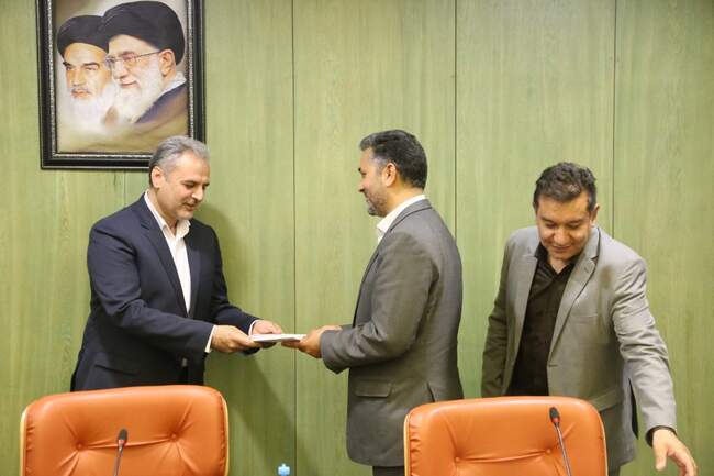معارفه مدیرکل امور استان ها و رئیس اداره  مجامغ و شرکت ها