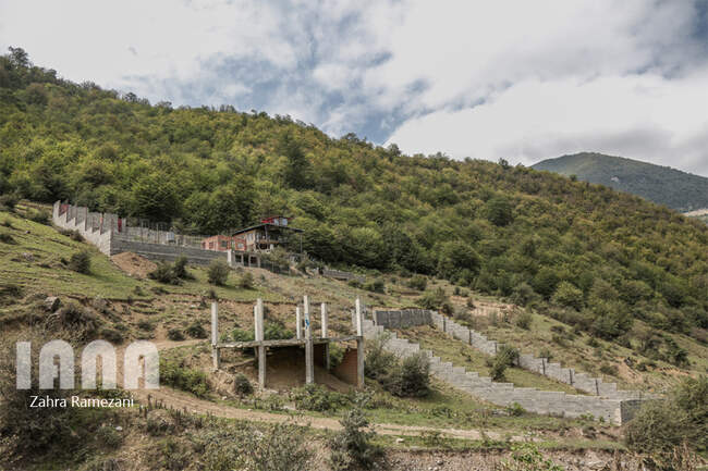 ساخت و سازهای بی‌رویه در روستای زیارت گرگان