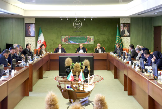 حضور سرزده رئیس‌جمهوری در وزارت جهادکشاورزی