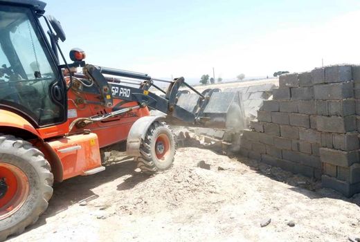 تخریب ۱۰ مورد ساخت وساز غیرمجاز در پاکدشت