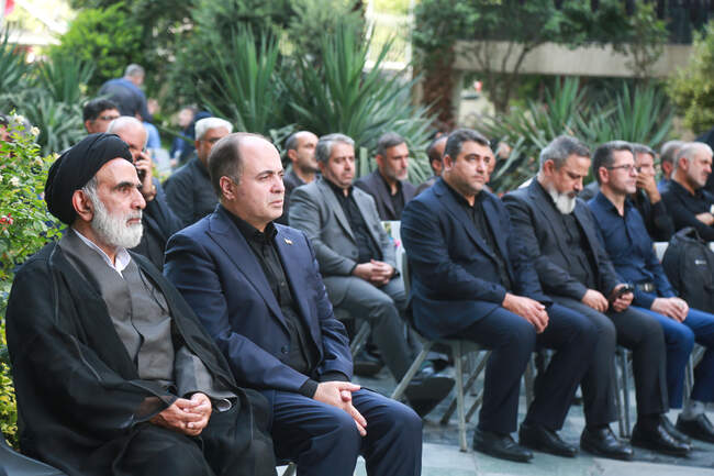  مراسم عزاداری سرور شهیدان در وزارت جهاد کشاورزی 