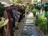  ادای احترام رئیس سازمان جهاد کشاورزی استان البرز به مقام والای شهدا 