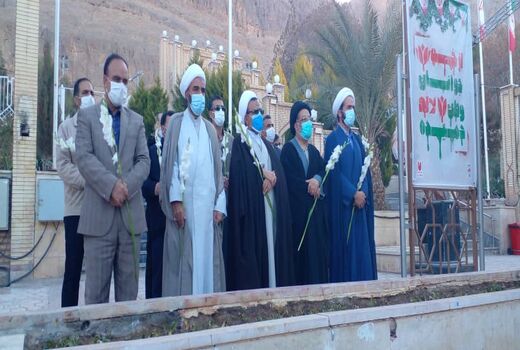  تجدید بیعت  جهادکشاورزی کرمان با شهدا 