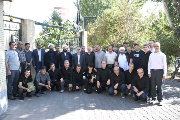 اعزام کاروان کارکنان سازمان جهاد کشاورزی آذربایجان شرقی به راهپیمایی عظیم اربعین