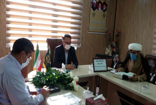 برگزاری جلسه عفاف و حجاب در مدیریت جهاد کشاورزی بستان‌آباد