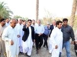 بازدید وزیر جهاد کشاورزی از کانون های آفت ملخ صحرایی- منطقه لاشار، شهرستان نیک شهر- استان سیستان و بلوجستان