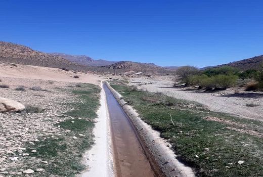  یک کانال انتقال آب در نی ریز احداث می شود