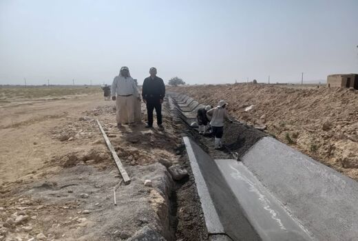 آغاز ساخت کانال های پایاب سد خسویه