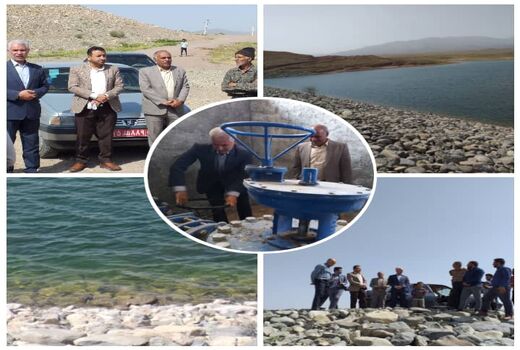 به مناسبت هفته جهاد کشاورزی سدخاکی ده نذری شهرستان بردسیر افتتاح شد