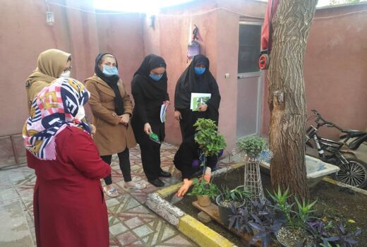 بانوان روستایی پردیس در کارگاه 
