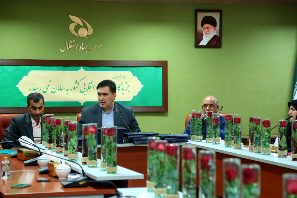 مراسم گرامیداشت روز زن در موسسه جهاد استقلال  