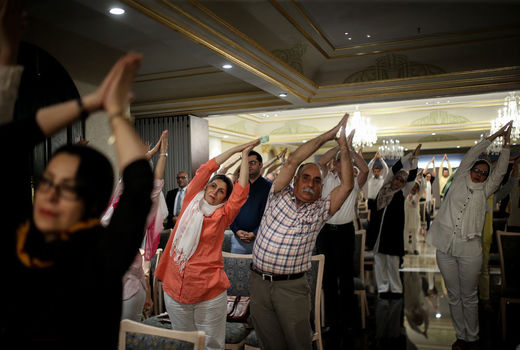 برگزاری همایش یوگا در موزه مردم‌شناسی خلیج‌فارس