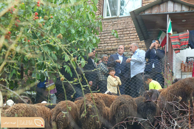 دیدار صمیمی دکتر نوری وزیر جهاد کشاورزی با اهالی روستای امامه