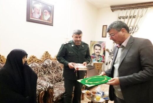 دیدار رییس سازمان جهادکشاورزی گلستان با خانواده معظم شهدای جهادکشاورزی