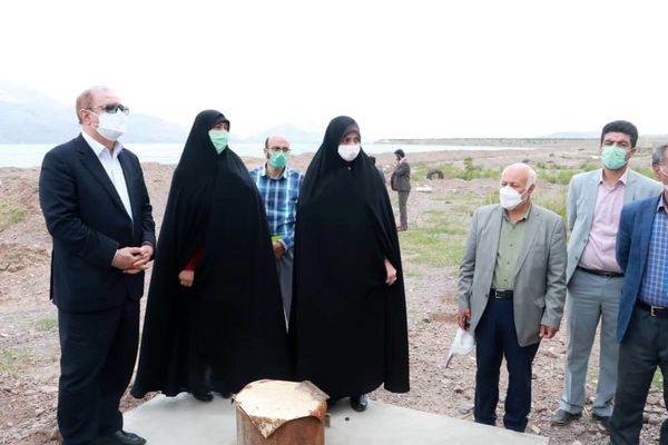 طرح تامین و انتقال آب در روستای سیاهپوش قزوین بازدید شد