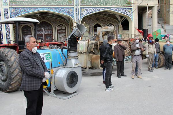 حضور موثر بخش کشاورزی چهارمحال و بختیاری در طرح بسیج ملی مبارزه با کرونا