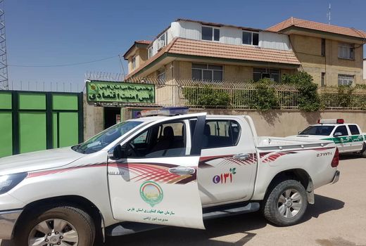 ورود پلیس امنیت اقتصادی به  گشت مشترک حفاظت از اراضی شیراز