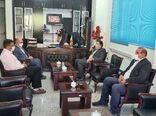 دیدار مدیرکل امور عشایر استان با فرماندار آبدانان