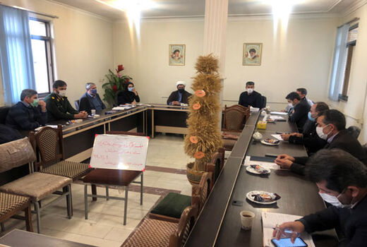 برگزاری جلسه کارگروه روستایی و عشایری ستاد دهه فجر شهرستان بناب
