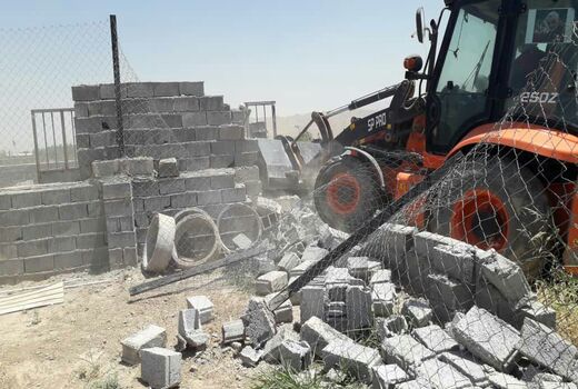 آزادسازی 1.5 هکتار از اراضی کشاورزی شهرستان پاکدشت