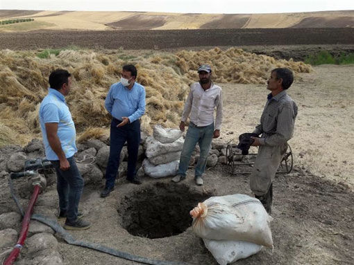 مرمت و بازسازی ۲ رشته قنات در شهرستان هشترود