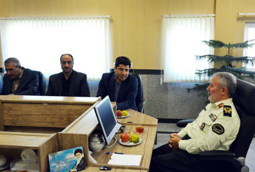 دیدار  رئیس سازمان جهادکشاورزی آذربایجان شرقی با فرماندهی انتظامی استان