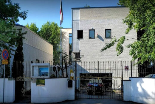 تعرض به سفارت ایران در فنلاند