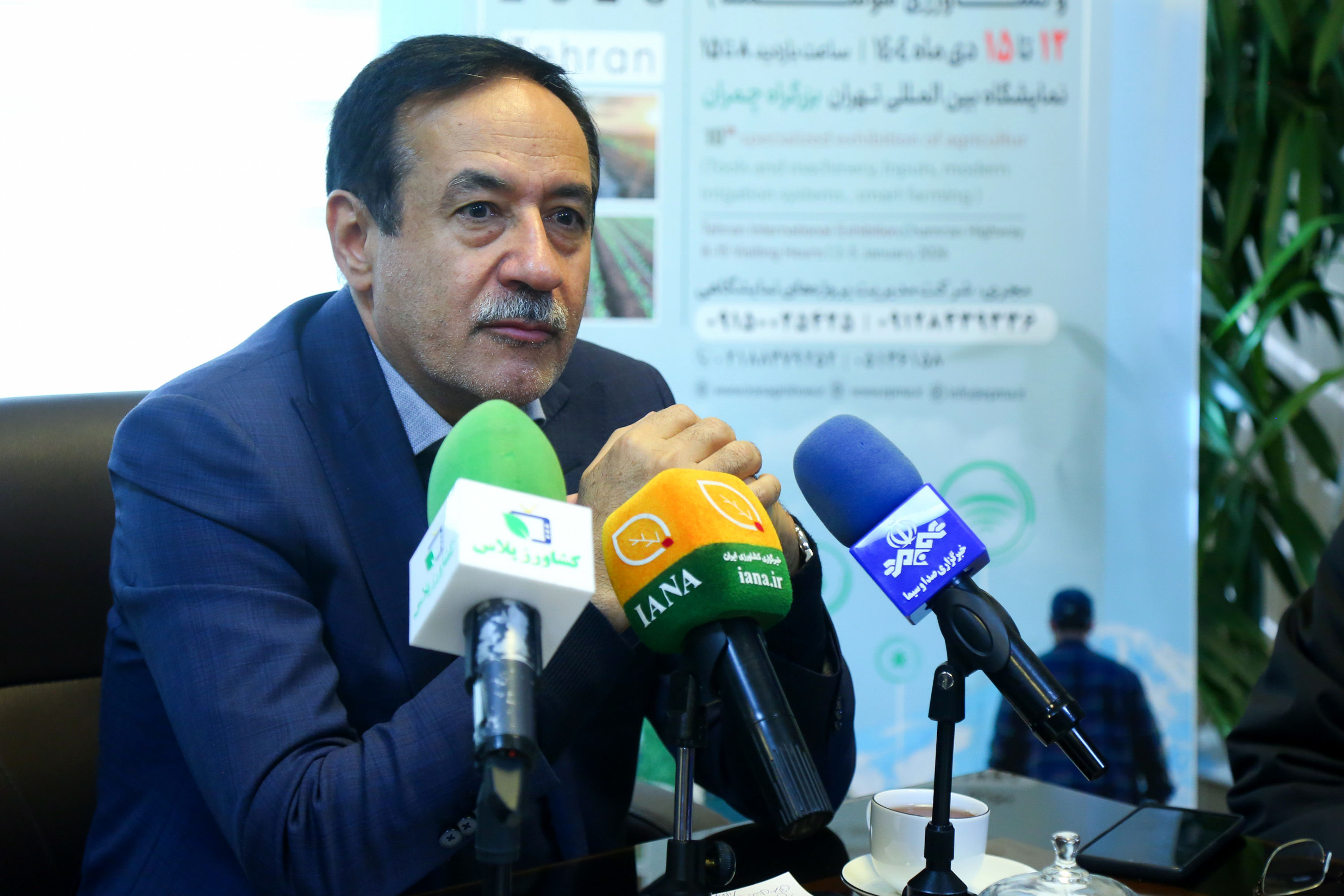 نشست خبری معاون آب و خاک وزارت جهاد کشاورزی 