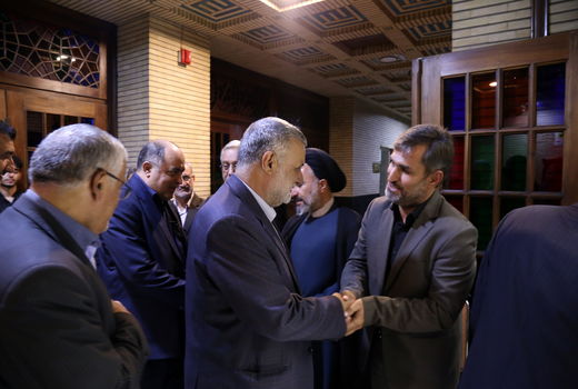 مجلس ترحیم ابوی رئیس مرکز روابط عمومی و اطلاع رسانی وزارت جهاد کشاورزی