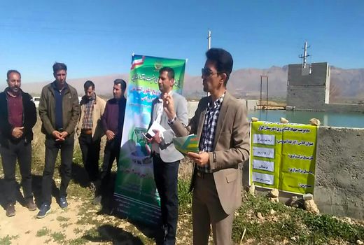 کاروان ترویجی در کوار افزایش بهره وری آب را دنبال کرد 
