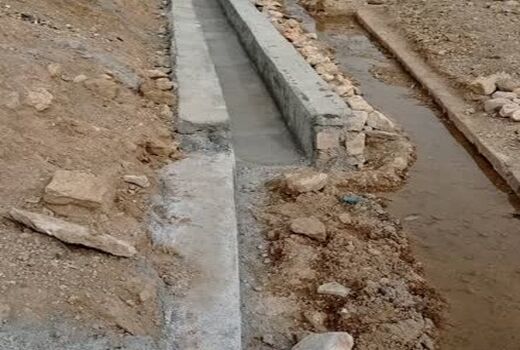 آغاز بازسازی کانال قنات دومن و نیم خرامه