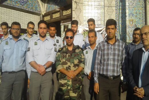 گرامیداشت شهید یگان حفاظت منابع طبیعی