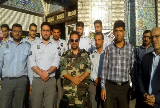 گرامیداشت شهید یگان حفاظت منابع طبیعی