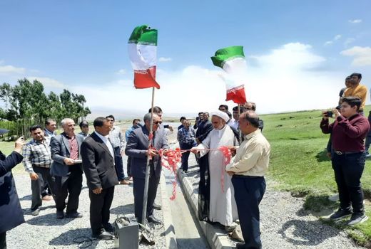 افتتاح پروژه احیا و مرمت قنوات روستای تازه‌کند‌طهماسب 