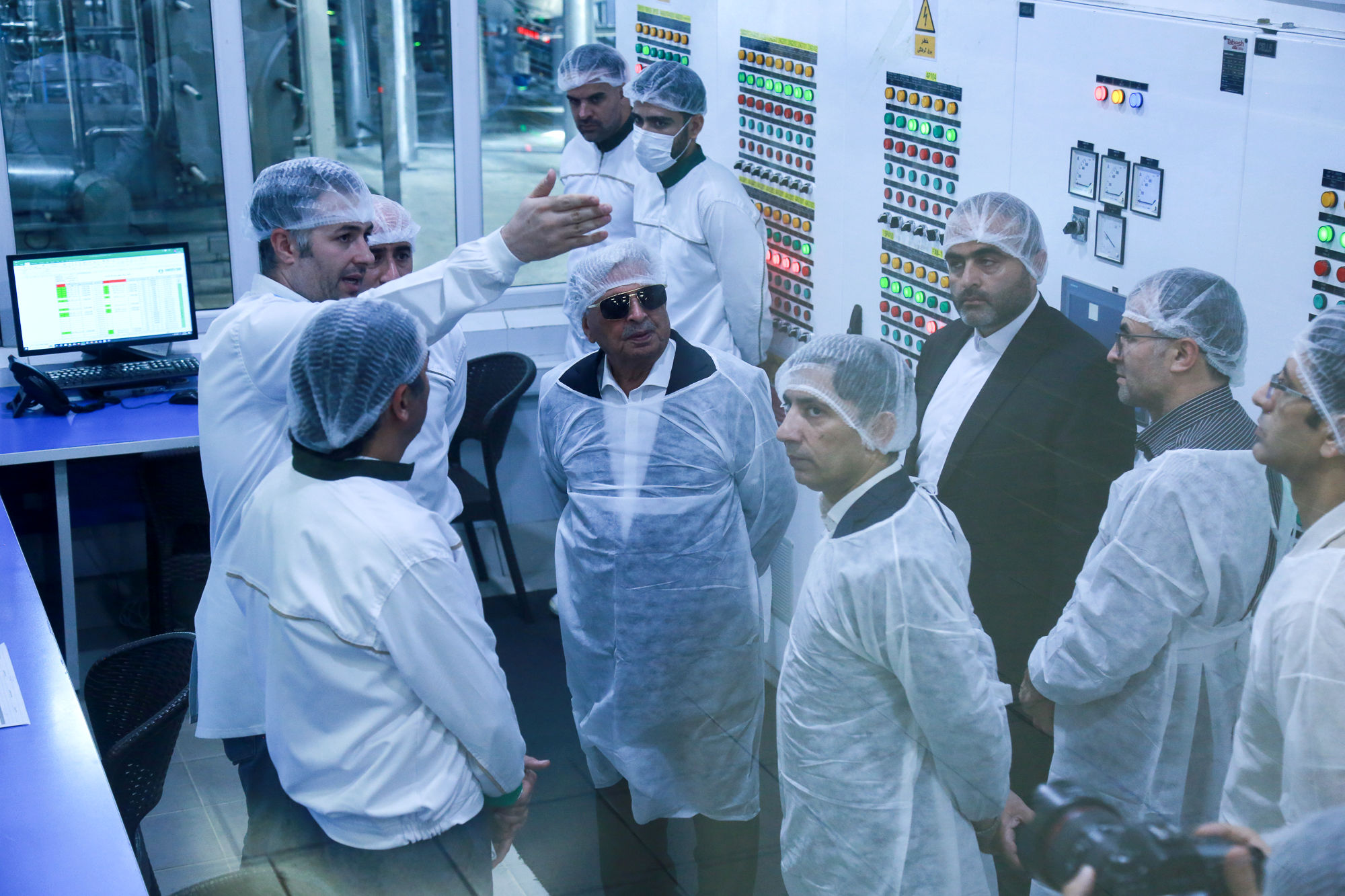  بازدید وزیر امنیت غذایی پاکستان از شرکت شمه شیر 