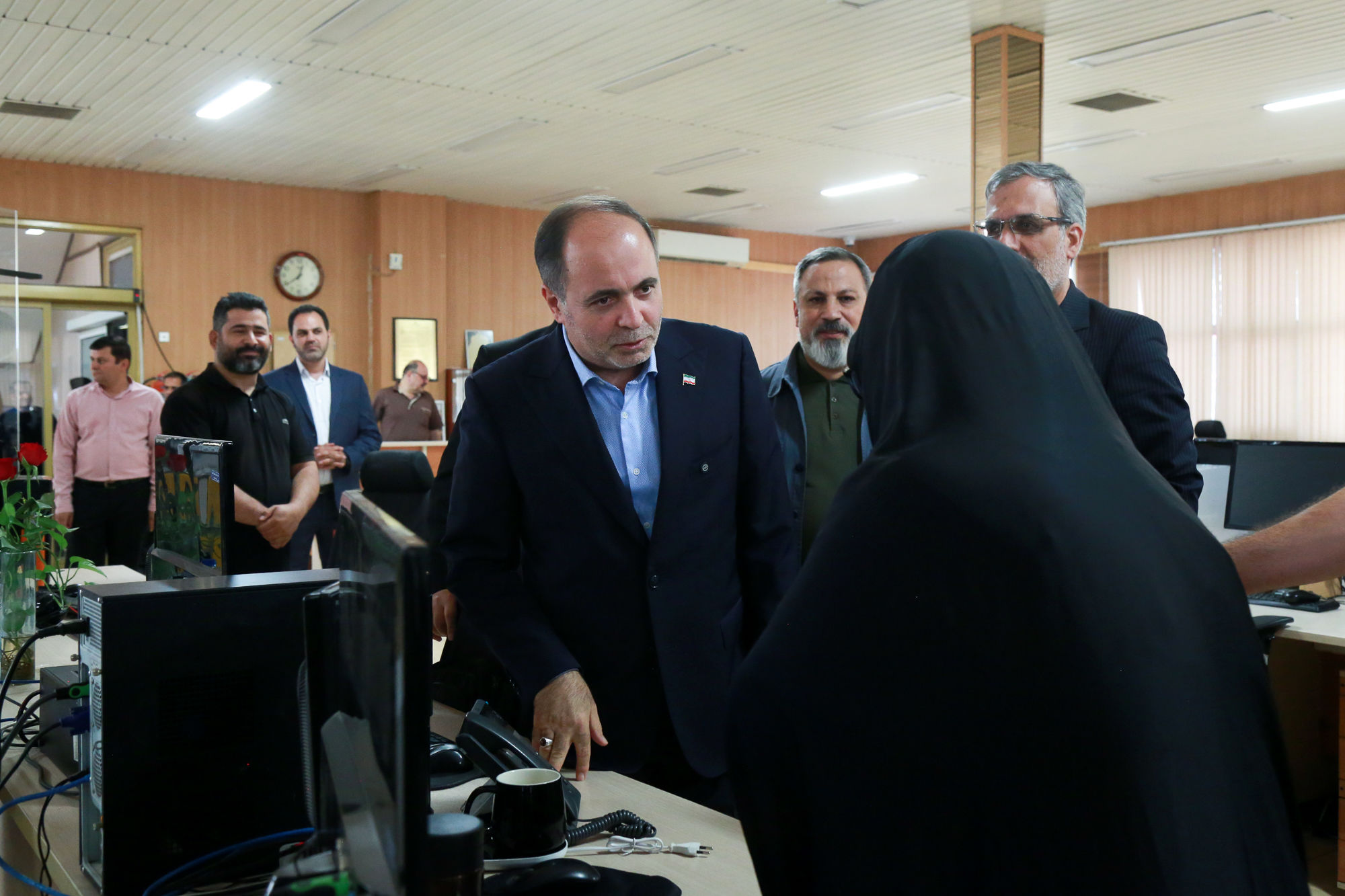  بازدید وزیر جهاد کشاورزی از خبرگزاری ایرنا 